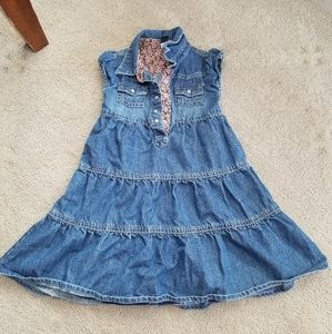 Toddler girls baby Gap Jean dress 2T